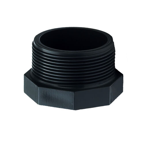 2 inch BSP hex. Male X dust plug