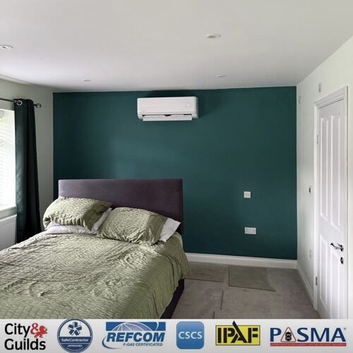 Midea multi split system install at a home in Preston 