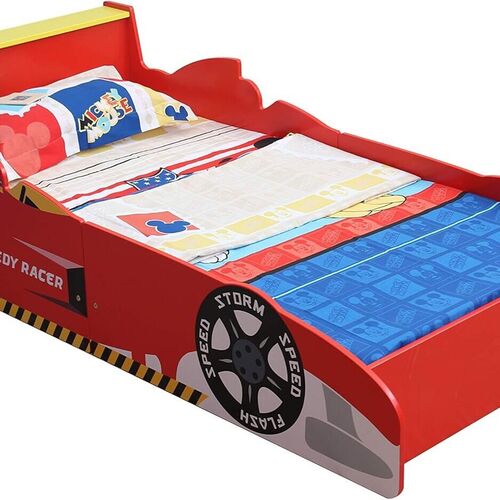 MCC® racing car Junior Bed Toddler Kids Bed - mattress not included