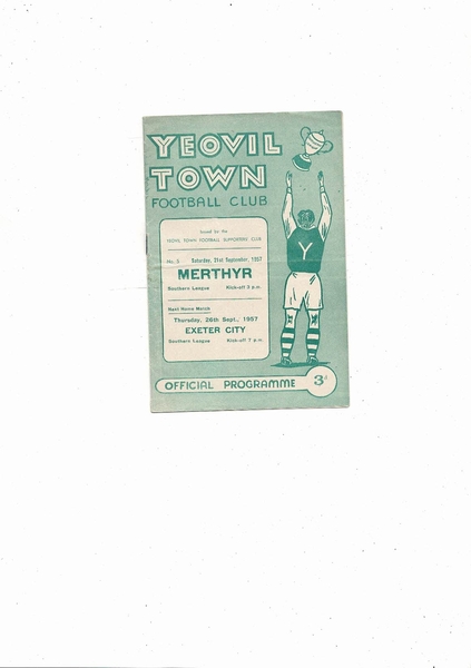 More Football Programmes being listed today