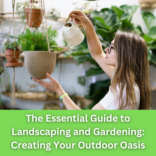 The Essential Guide to Landscaping and Gardening: Creating Your Outdoor Oasis