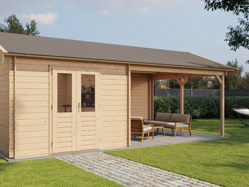 300cm x 400cm + 400cm Veranda