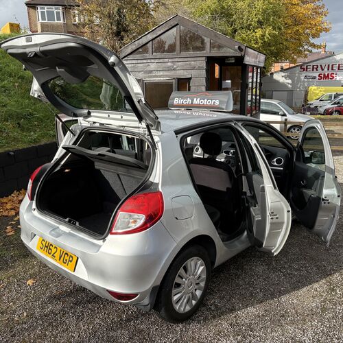2012 (62) RENAULT CLIO 1.1 PETROL MANUAL 5 DOOR