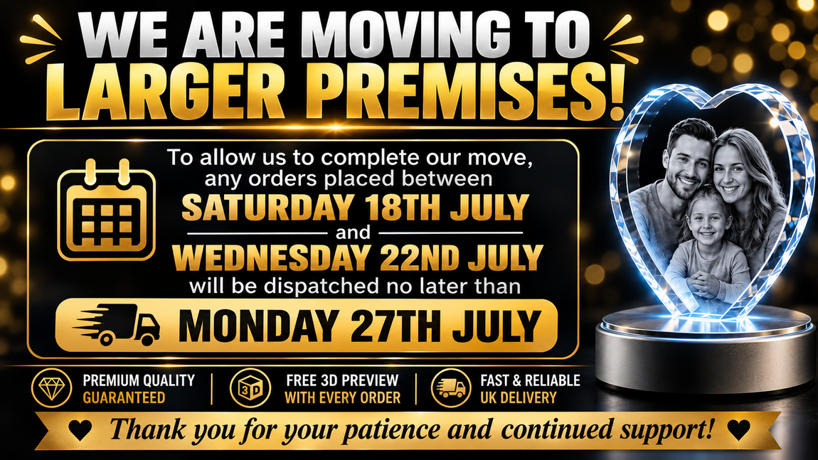 3d Crystal Shop | 3d crystal glass engraving | Personalised 3d engraving  | 3d crystal photo