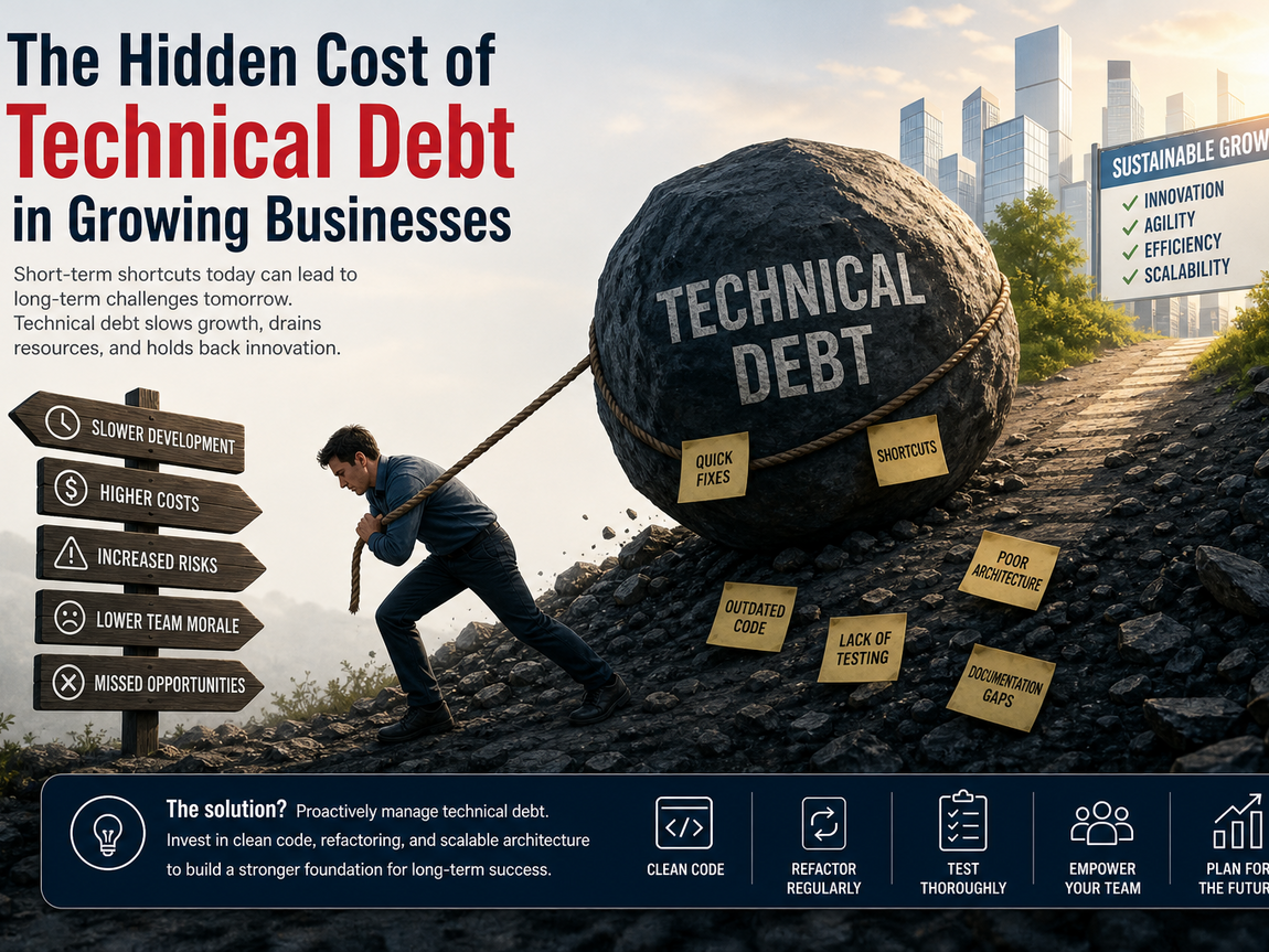 The Hidden Cost of Technical Debt in Growing Businesses | Nexitech