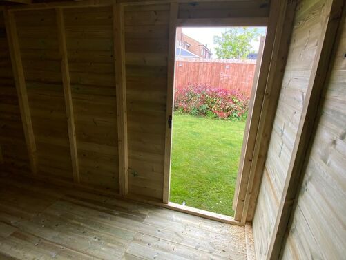 #P069 14x8 Pent Shed