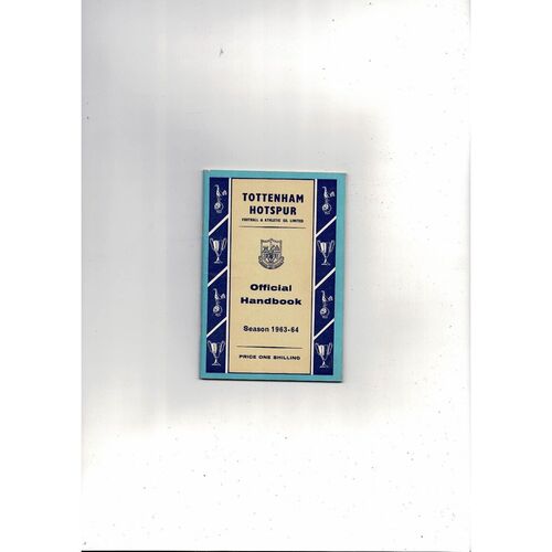 Tottenham Hotspur Football Handbook 1963/64