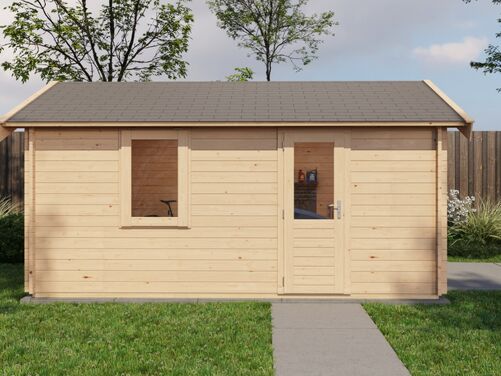 350cm x 500cm Garage