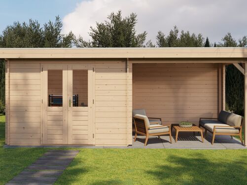 300cm x 250cm + 300cm Veranda