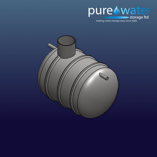 PU-R-6000-HVY Underground Rainwater Harvesting Tank 6000L (Heavy Duty)