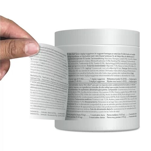 Vet’s Best Daily Chews for Senior Dogs – 180 Soft Chews