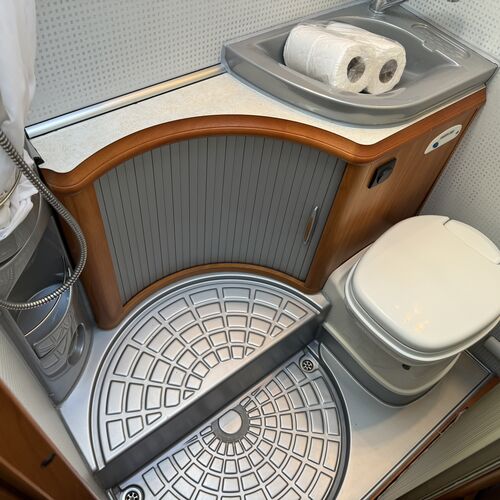 2008 Hobby Siesta 555 Motorhome Ford Transit Fixed Bed - 3 Berth