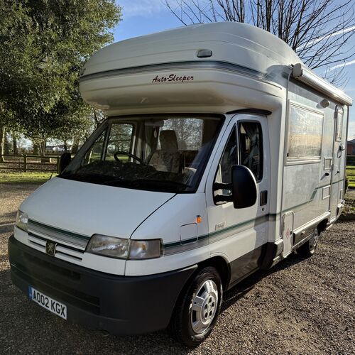 Autosleeper Pollensa Peugeot Boxer Motorhome 5 Berth 2002 - 1 Owner 9.5yrs - Low Miles