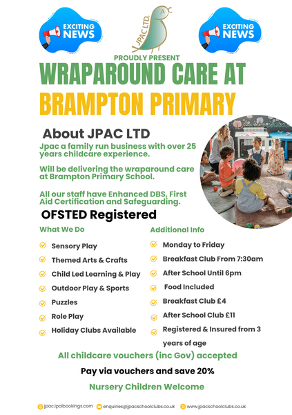 Exciting News - Brampton Primary