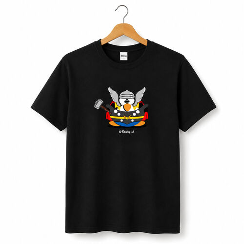 'Fat Thor Penguin' Adults T-Shirt
