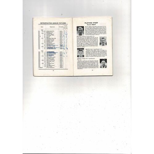 Tottenham Hotspur Football Handbook 1966/67