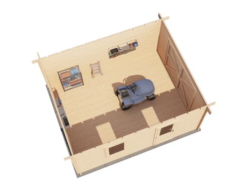 400cm x 500cm - Garage