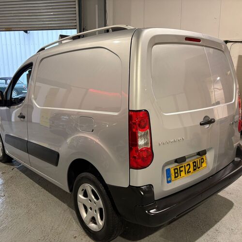 2012 (12) PEUGEOT PARTNER L1 1.6 HDi DIESEL 850 S 4 DOOR 