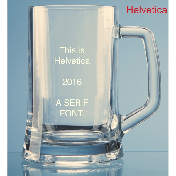 Standard Engraving Fonts | Crystal Incentives