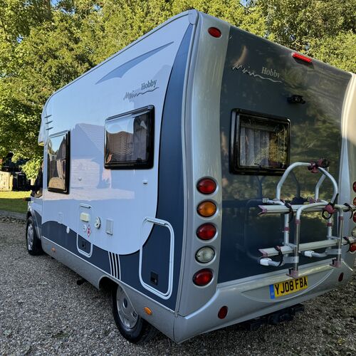 2008 Hobby Siesta 555 Motorhome Ford Transit Fixed Bed - 3 Berth