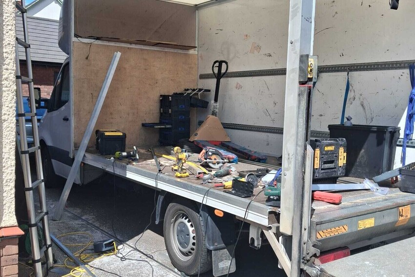 LUTON VAN CURTINS UK 🇬🇧  | Van Curtain Installation UK | Luton Box Van Curtain Conversion | Commercial Vehicle Curtain Systems