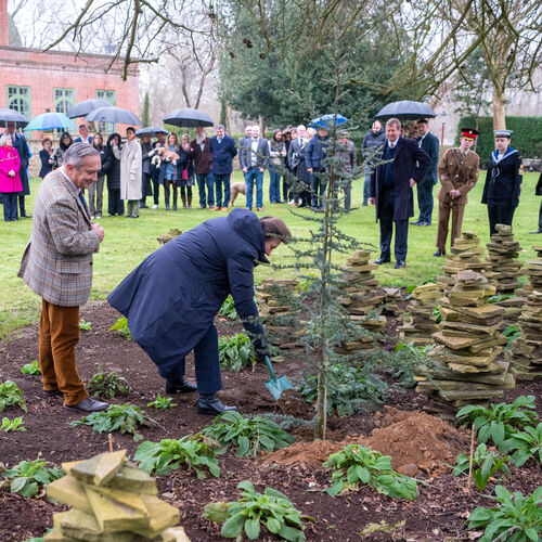 Basement in the Thames with a HRH visit