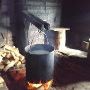 Moonshine in the mountains