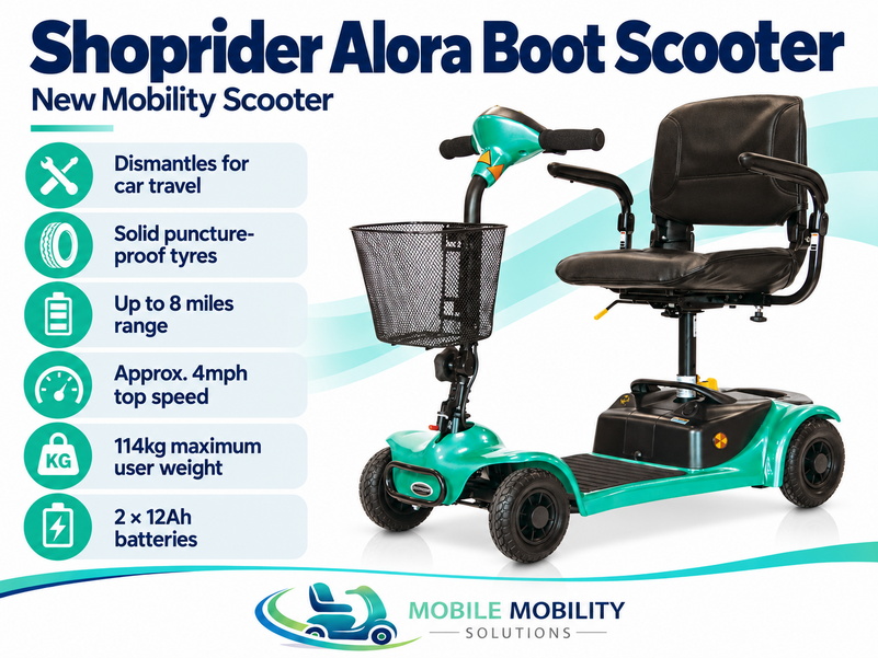 Shoprider Alora Boot Scooter