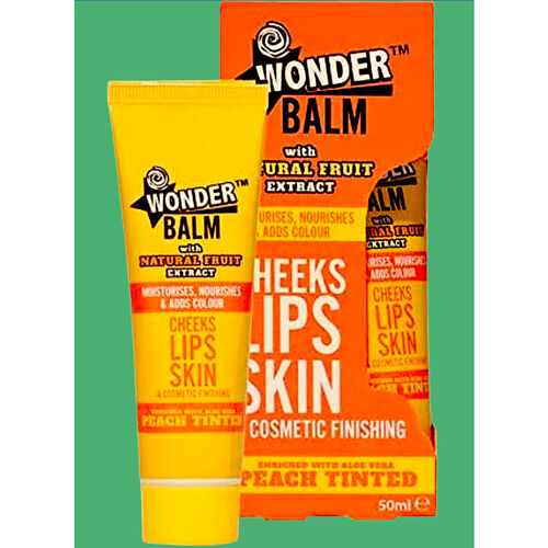 Wonder Balm for Cheeks, Lips & Skin - Peach Tinted 50ml