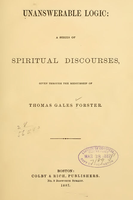 1887 | Unanswerable Logic