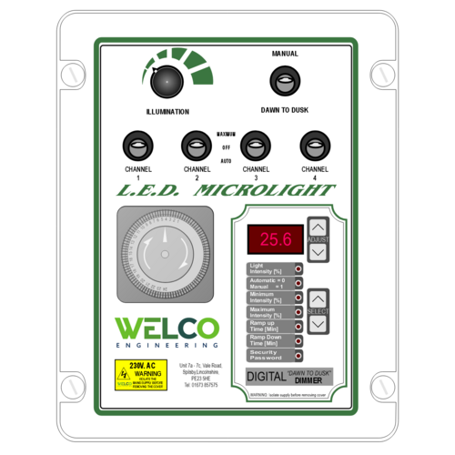 Manuals | Welco Engineering Ltd | Ventilation installation | Environment control | Poultry Sheds Installation