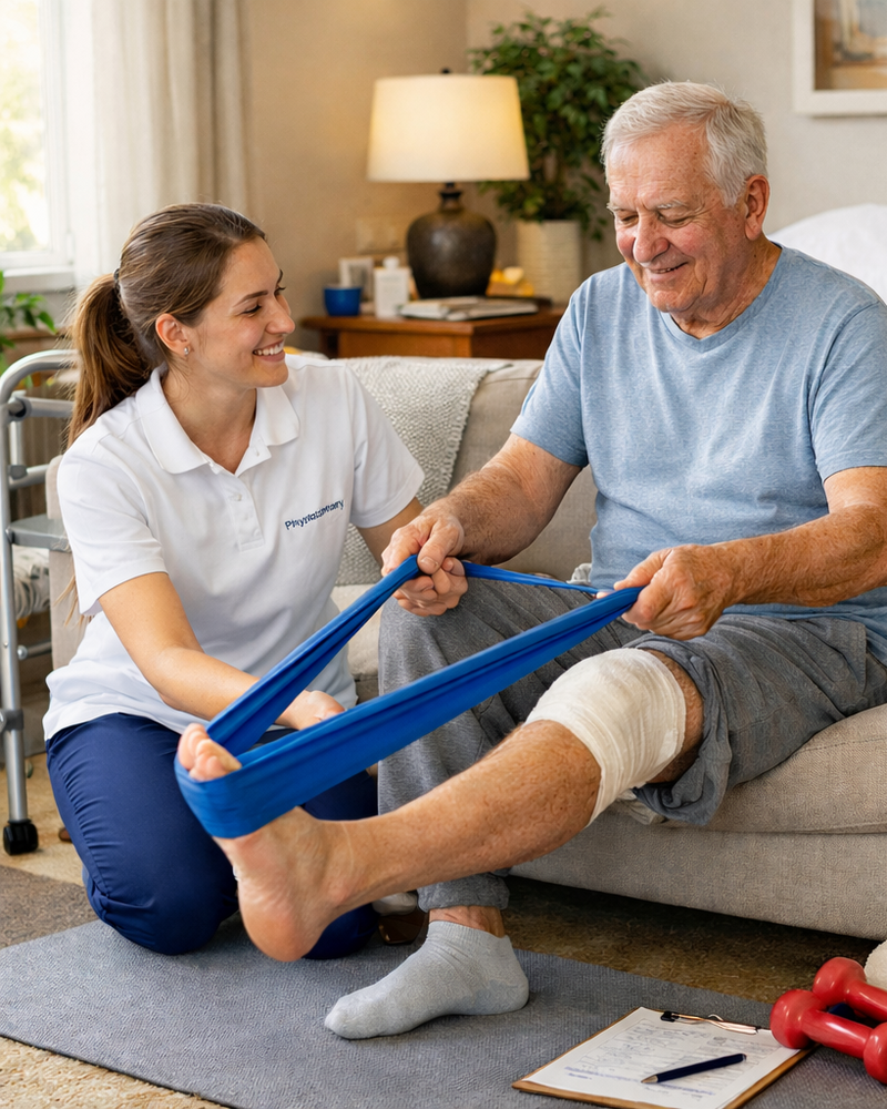 Recovering Safely at Home: Physiotherapy After Hospital in Colchester