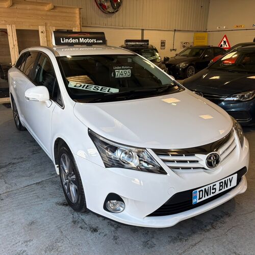 2015 (15) TOYOTA AVENSIS TOURER 2.0 D-4D DIESEL BUSISNESS EDITION 5 DOOR ESTATE 