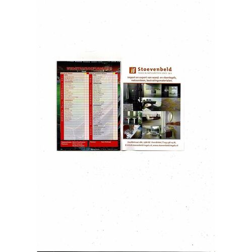 FC Twente v Tottenham Hotspur Champions League Football Programme 2010/11