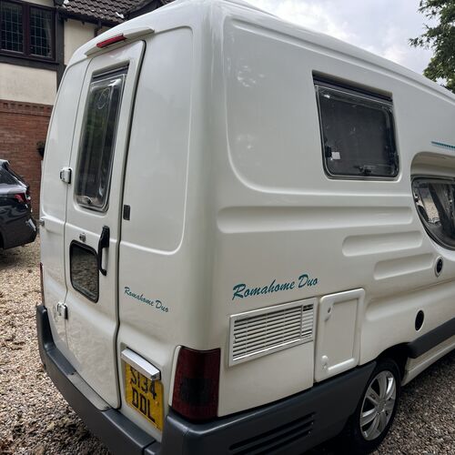 1998 Romahome Duo Citroen Berlingo 1.9D Motorhome Camper Van 2 Berth