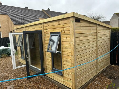 #PVC053 16x10 Pent Summer House