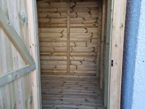 8x5 Pent Storage Shed