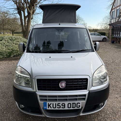 2009 Fiat Doblo 1248cc Diesel Micro Camper Van Urban Campers 2 Berth