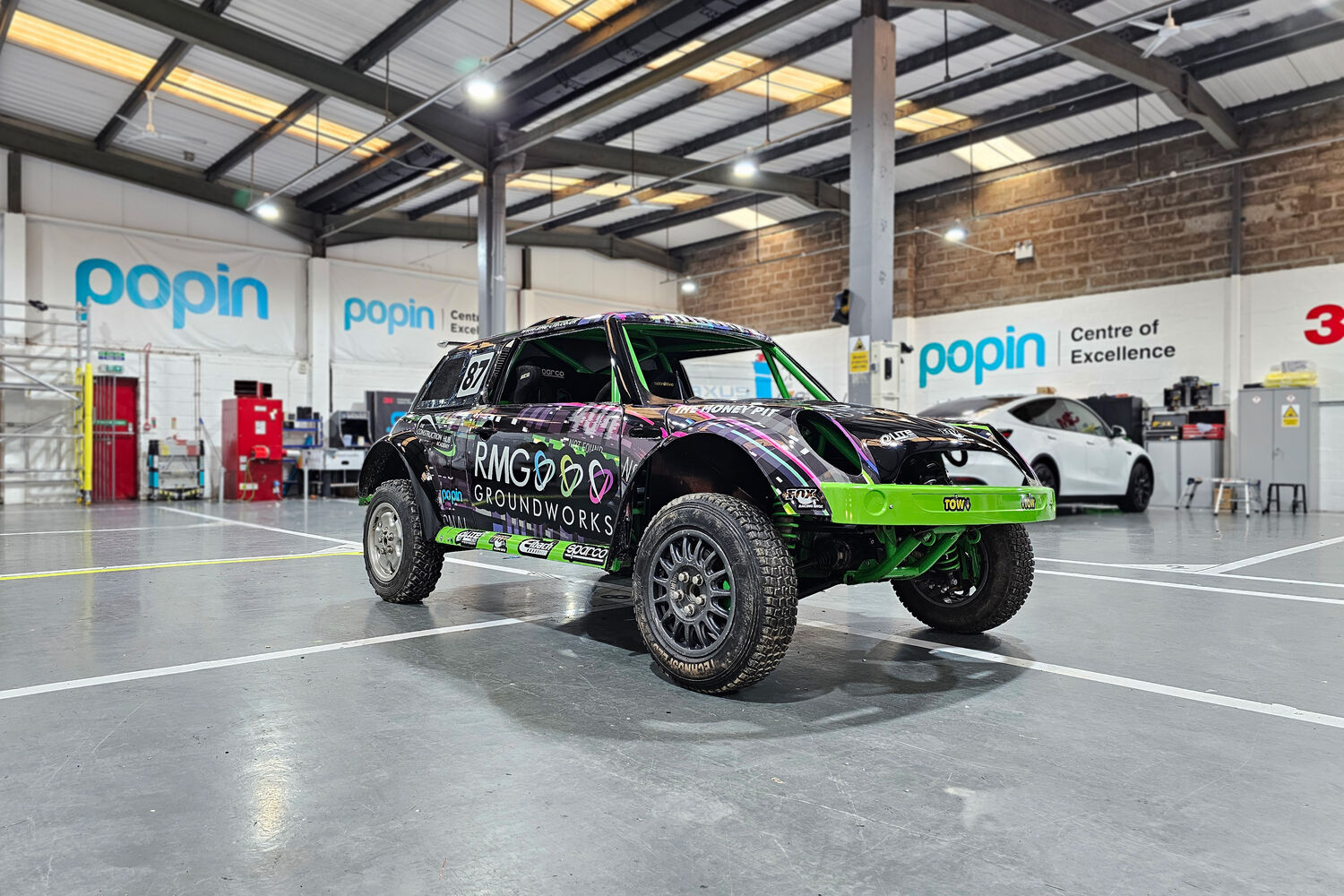 Rob Morris Groundworks Ltd - Mini Cooper V6 Rally Car