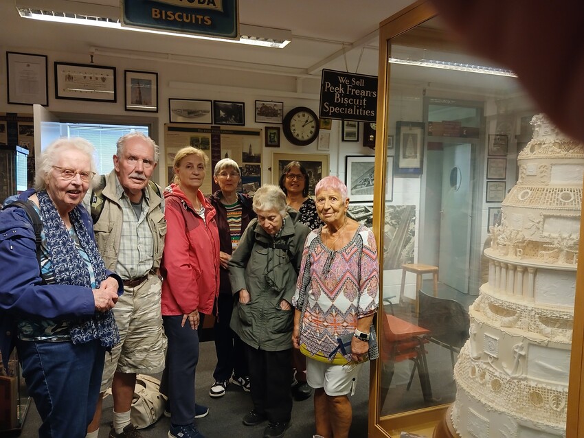 Visit to Peek Frean's Museum, Thursday 27th August | Croydon HF Rambling Club | Walking Clubs in Croydon  | Rambling Croydon | HF Rambling, Croydon