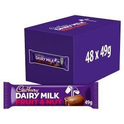 Cadbury Dairy Milk Fruit & Nut Chocolate Bar 49g