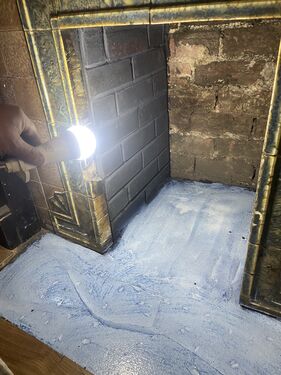 1920s fireplace refurbish. | Muscle Stone &amp; Brick Solutions | Stonework masonry builder -Reponiting-repair Cardiff | Brickwork builder -repointing -repair-Cardiff | Garden walls-extensions-patios-garages-porches-garden kitchen ovens-home structural repairs-BBQ.cardiff