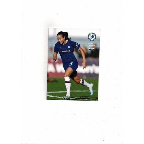 2019/20 Chelsea v Arsenal Womens Super League Football Programme