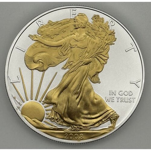 2008 silver one ounce Liberty dollar