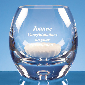 Handmade Bubble Base Candle Holder (10.5cm) *