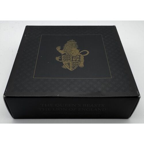 Queen beasts silver proof FDC 2017 ‘ The Lion of England’