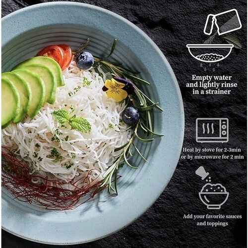 YUHO Konjac Noodles - Spaghetti Shape  (8 Packs) - 1.52 Kg