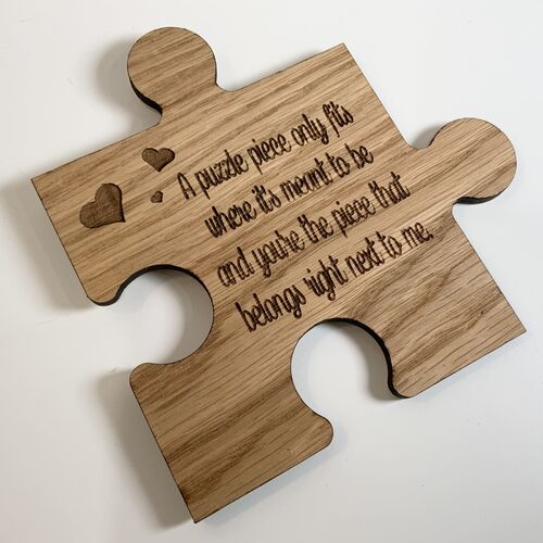 Personalised Jigsaw Coaster