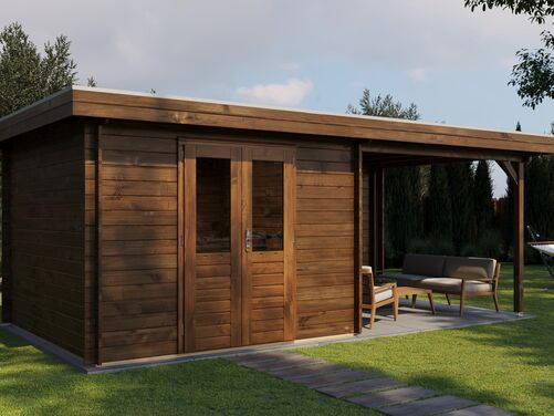 300cm x 300cm + 300cm Veranda