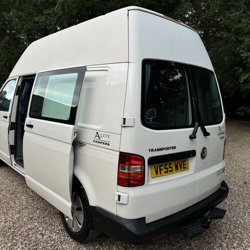 2006 VW T5 Aztec Campers High Top Camper Van 2.5TDi 130 LWB - 1 Owner 16yrs